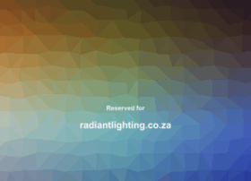 radiantlighting.co.za