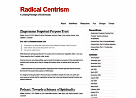 Radicalcentrism.org