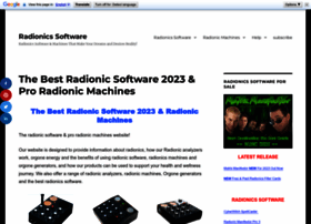 Radionicsoftware.info