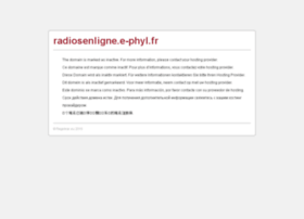 radiosenligne.e-phyl.fr