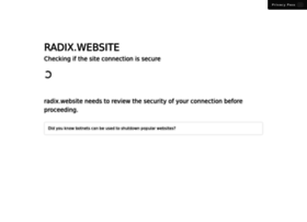 radixregistry.com