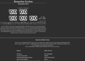 Ramadan.ahadith.co.uk