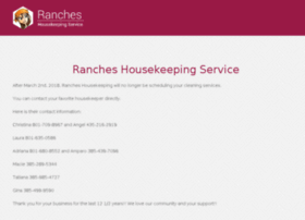 rancheshousekeeping.com