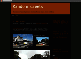 Randomstreets.blogspot.com