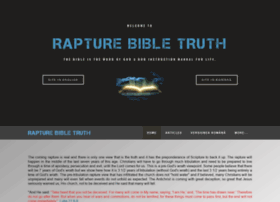 Rapturebibletruth.com