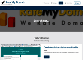 Rate-my-domain.com