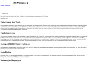 rawcleaner.dvnh.de