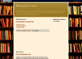 Re-finance-loans.blogspot.com