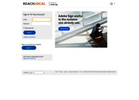 Reachlocal.echosign.com