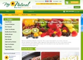 Recipes.mynaturalmarket.com