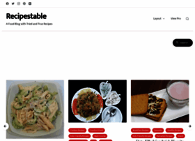 Recipestable.com