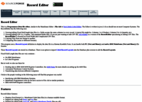 Record-editor.sourceforge.net