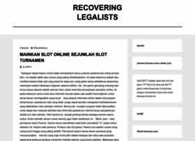 recoveringlegalists.org