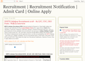 recruitmentresults.blogspot.in