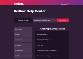 Redbox.custhelp.com