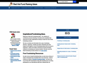 redhotfundraisingideas.com