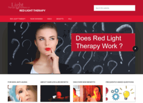 Redlighttherapy.lighttherapyoptions.com