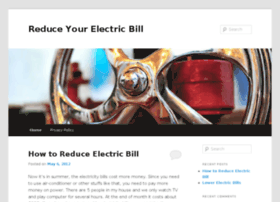 reduceelectricitybill.info