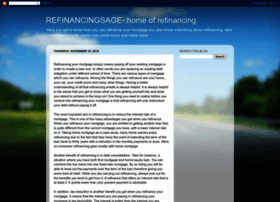 Refinancingsage.blogspot.com
