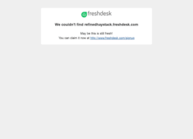 Refinedhaystack.freshdesk.com