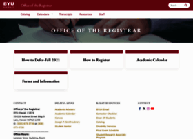 Registrar.byuh.edu