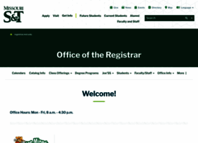 Registrar.mst.edu