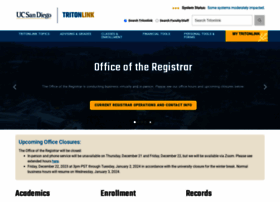 Registrar.ucsd.edu