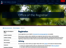 Registration.columbusstate.edu
