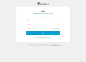 Registration.frontiersin.org