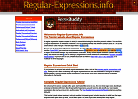 regular-expressions.info