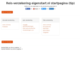 reis-verzekering.eigenstart.nl