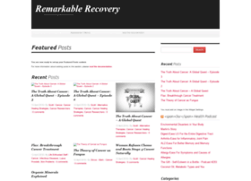 remarkable-recovery.com