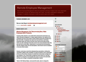 Remote-employee-management.blogspot.com