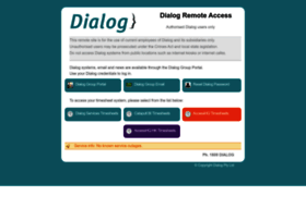 Remote.dialog.com.au
