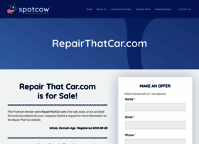 repairthatcar.com
