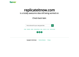 Replicateitnow.com
