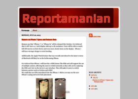 Reportamanian.blogspot.nl