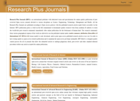 Researchplusjournals.com