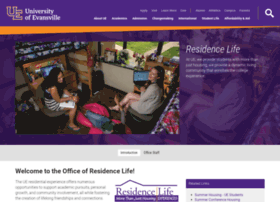 residencelife.evansville.edu