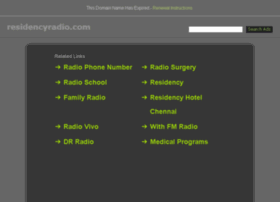 residencyradio.com