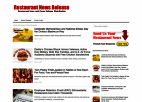 Restaurantnewsrelease.com