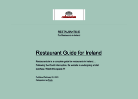 restaurants.ie