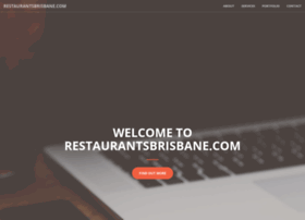 restaurantsbrisbane.com