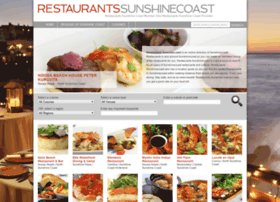 restaurantssunshinecoast.com