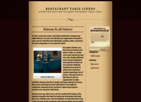 Restauranttablelinens.wordpress.com