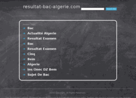 resultat-bac-algerie.com