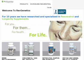 resveratrol.revgenetics.com