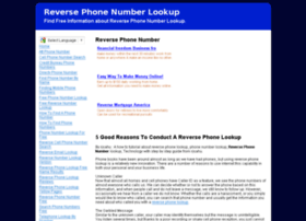 reversephonenumber.biz