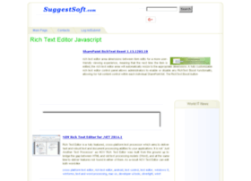 rich-text-editor-javascript.suggestsoft.com