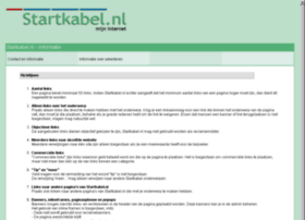 richtlijnen.startkabel.nl